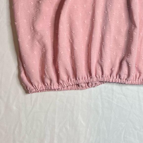 Pink Off-Shoulder Ruffle Top - Picture 4 of 4